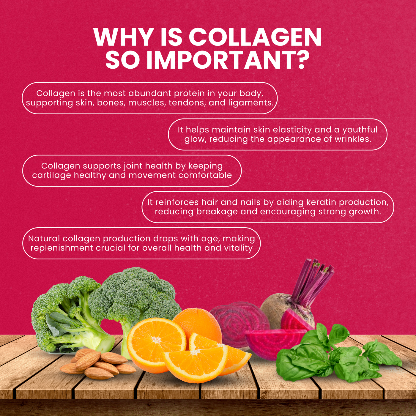 Collagen+ Powder – Hydrolyzed Bovine Collagen for Skin, Hair, Nails & Joints (198g | 30 Servings) | UAE