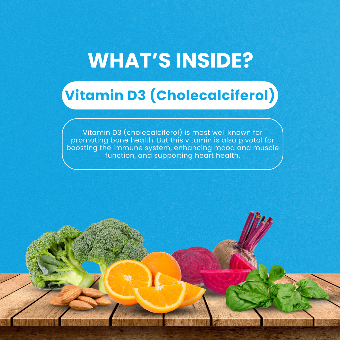 SG Indrop D – Vitamin D3 (1000 IU) Softgel Capsules for Bone, Immunity & Heart Health (30 Softgels) | UAE