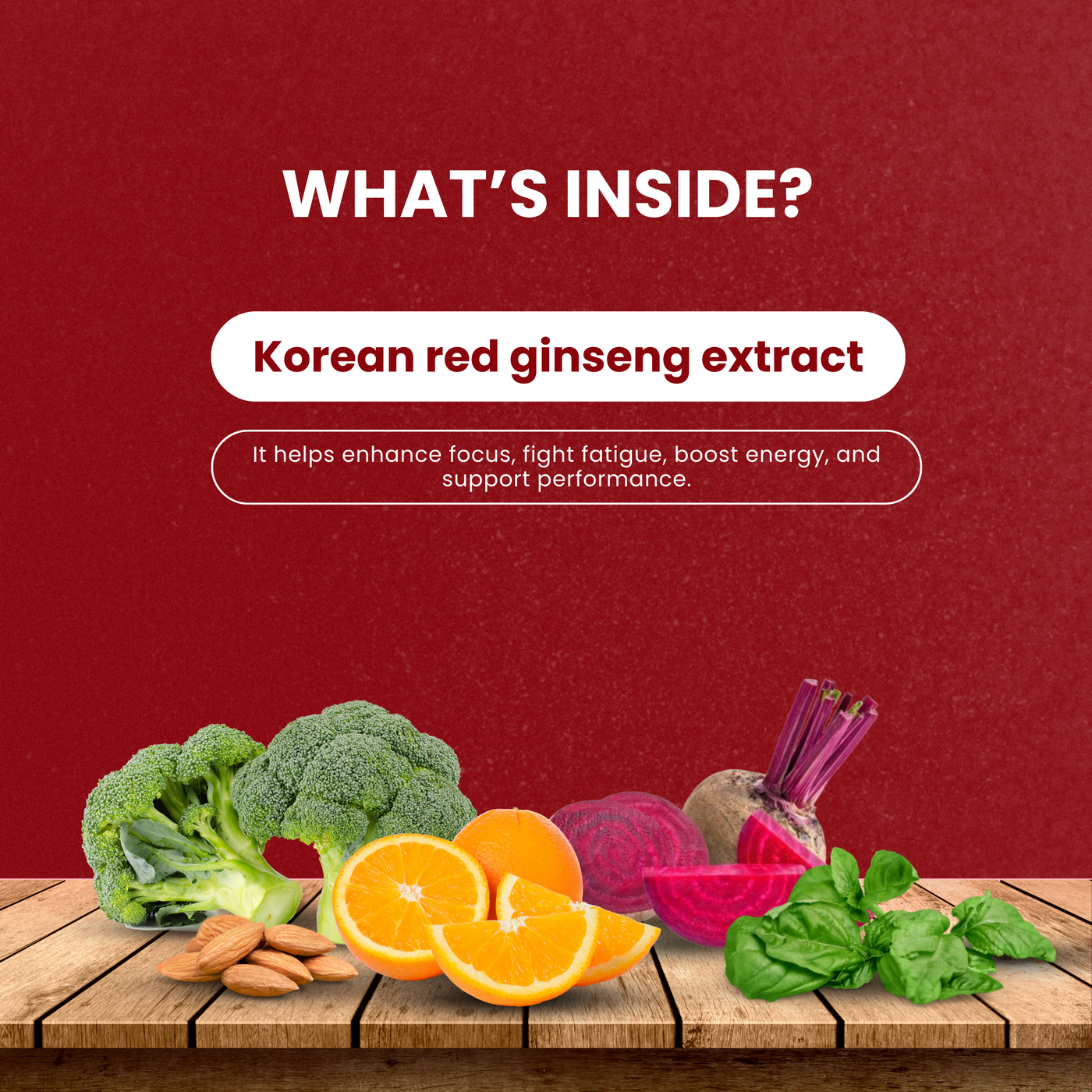 Brain Health Booster Pack – Buy 2 Get 1 Free | Korean Red Ginseng Extract for Focus, Stamina & Energy