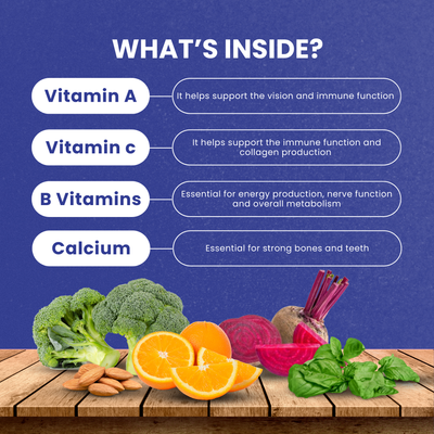 Hi Nutrition Men Multivitamin Tablets – Daily Vitamins & Minerals for Energy, Immunity & Wellness