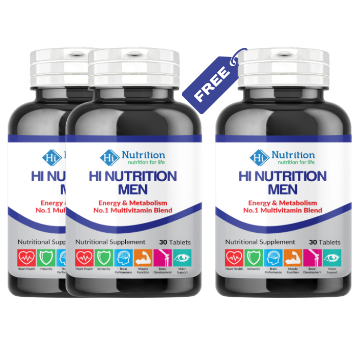 Alpha Men Bundle – Buy 2 Get 1 Free | Men’s Multivitamin for Energy, Immunity & Wellness