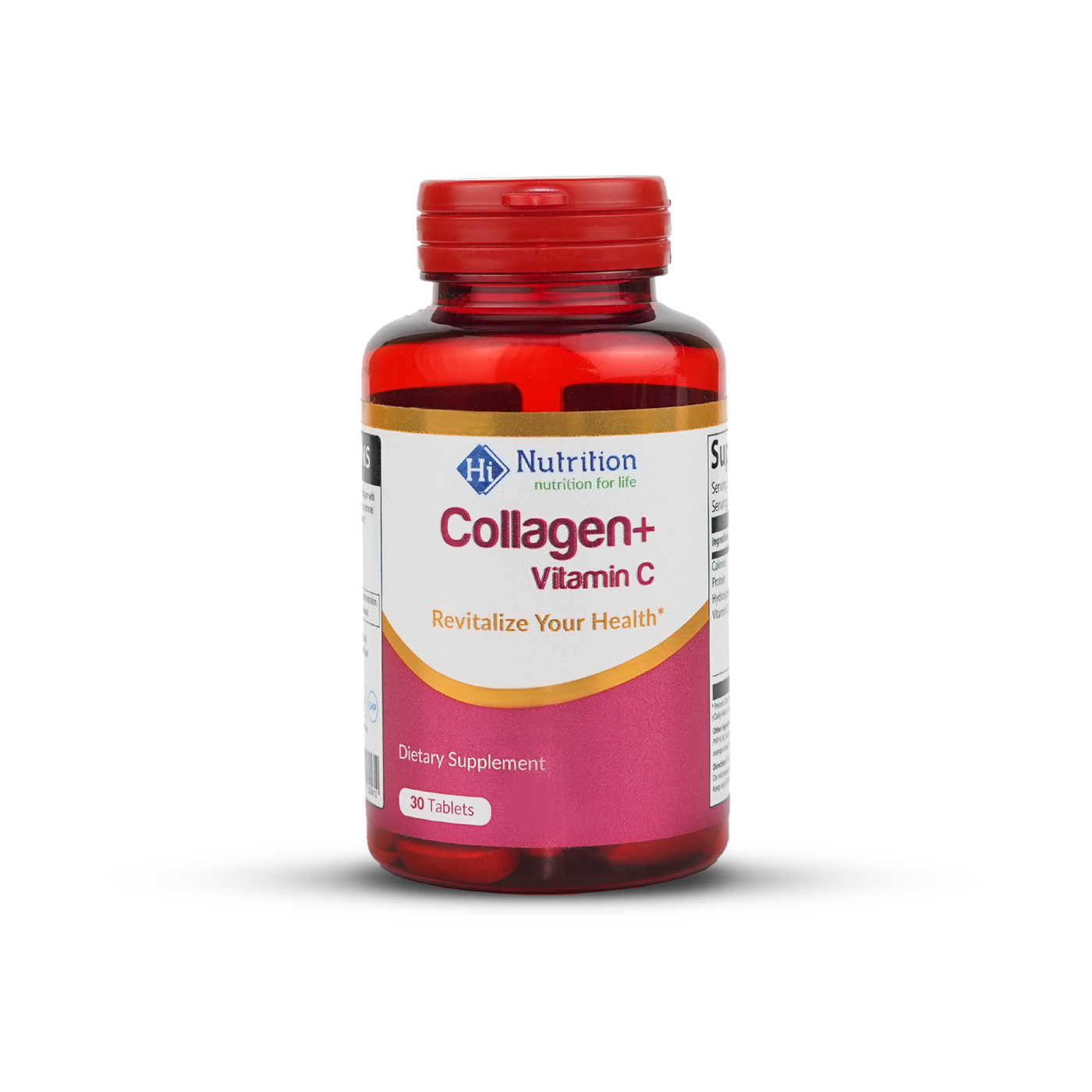 Collagen + Vitamin C Tablets – Skin Glow, Anti‑Aging & Immunity Support (30 Tablets) | UAE