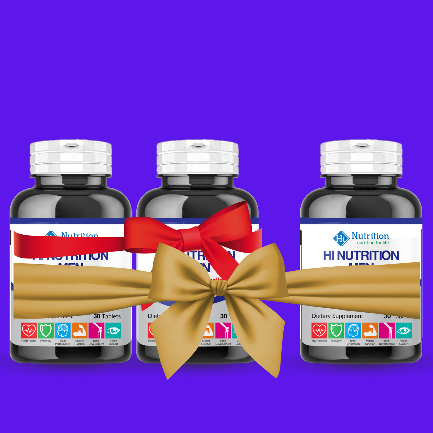 Alpha Men Bundle – Buy 2 Get 1 Free | Men’s Multivitamin for Energy, Immunity & Wellness